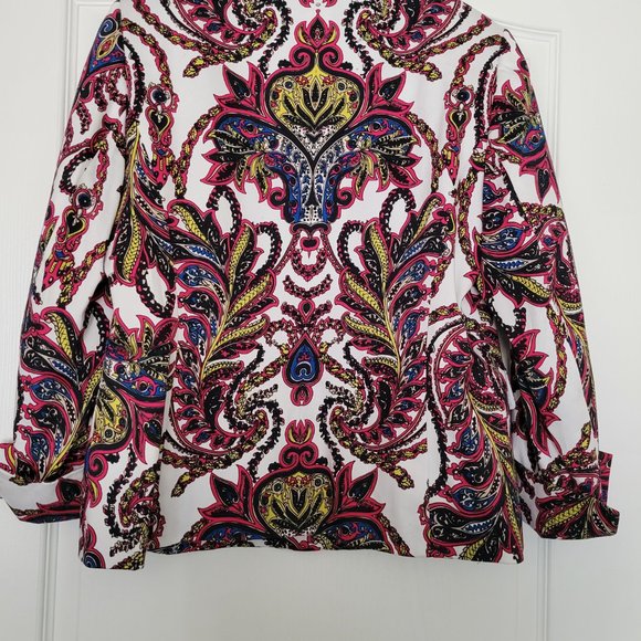 Jones & Company Paisley Jacket - Picture 2 of 7
